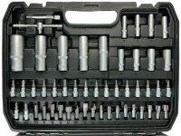 Kraftwelle 108 teiliger Steckschl&uuml;ssel Satz Werkzeugkoffer aus CR-V Stahl Knarrenkasten