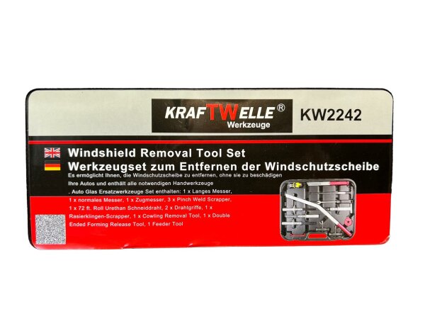 Kraftwelle Windschutzscheiben Demontage KFZ Scheiben Werkzeug, 169,90