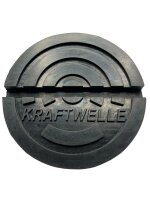Kraftwelle Wagenheber Profi Auflage aus Hartgummi f&uuml;r KW-4T und KW-5T Jack Pad Tellerauflage Gummiauflage